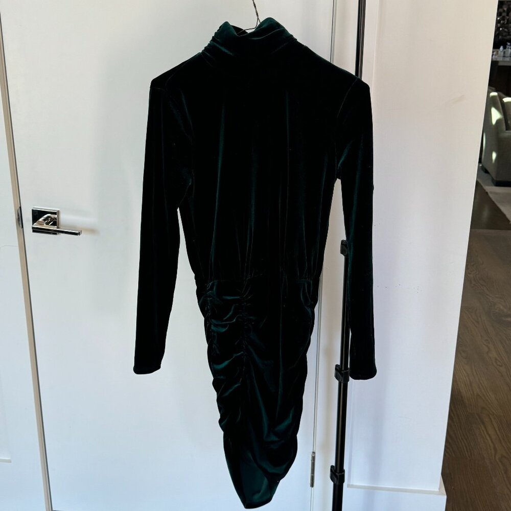 Lovers and Friends Emerald Velvet Midi Dress – Size S – Revolve